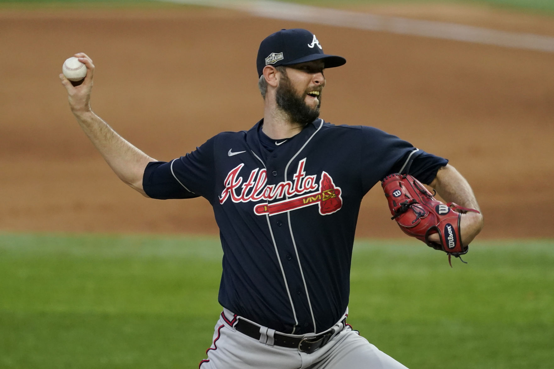 NLCS Braves Dodgers Baseball